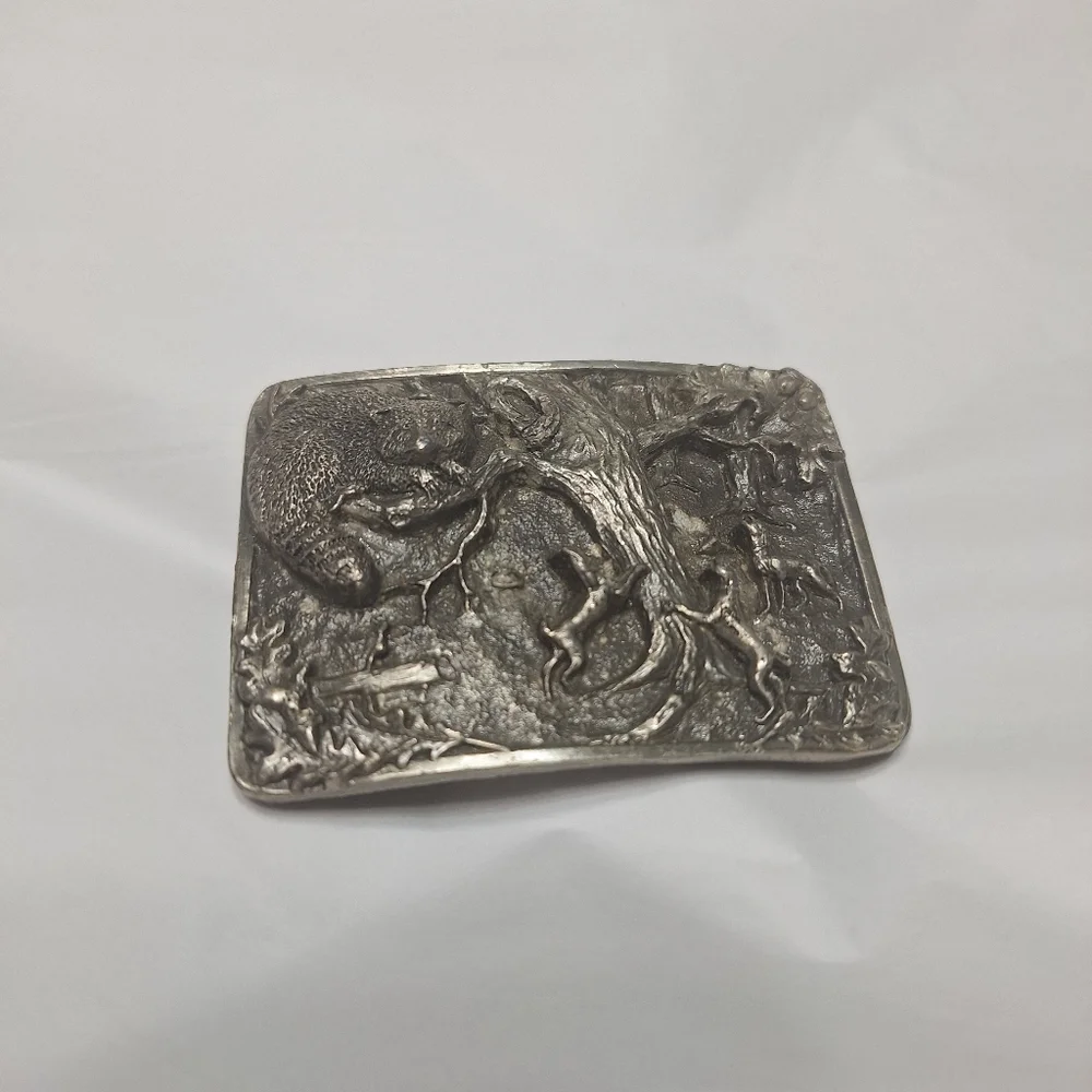 Vintage Bergamot Brass Works Belt Buckle